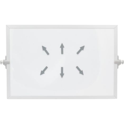 Symbole magnétique Flèche 1.2x3 cm gris (1/2)