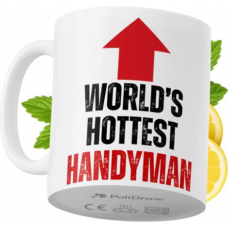 Lustige Kaffeetasse mit witzigem Textdesign – ideal für Heimwerker, Geburtstage, Namenstage und Feiertage. Hochwertige Tasse für besondere Anlässe, ob zu Hause, im Büro oder bei der Arbeit. Farbe: Wei