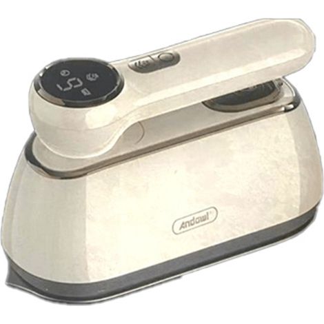 TRADE SHOP - Ferro Da Stiro A Vapore Portatile Da Viaggio 1800w Maniglia Pieghevole Con Display Q-gt17 -