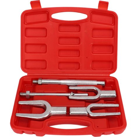 Set of 5 Steel B-Joint Separators, Pickle Stem End Remover, Pickle Fork Tool Kit with Case for Light Vehicles (1/5)