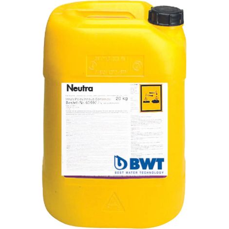 BWT Agent de neutralisation Neutra Neutralisation solvant usagé, 25 kg, 60991