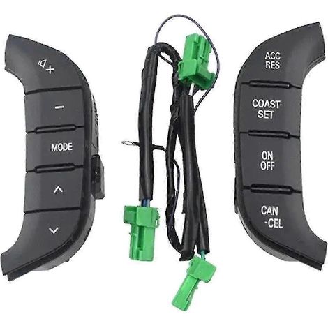 Bouton de commande audio au volant pour Mitsubishi Pajero 2007-2019 (références 8701A383, 8701A066 et 8602A045) - Yvan (1/5)