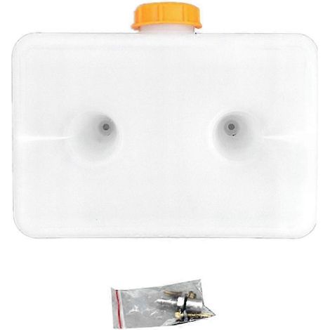 Réservoir de carburant de stationnement en plastique de 5 litres, réservoir de carburant à double orifice avec bouchon, compatible avec les réservoirs de carburant de voitures, camions et camping-cars (1/5)