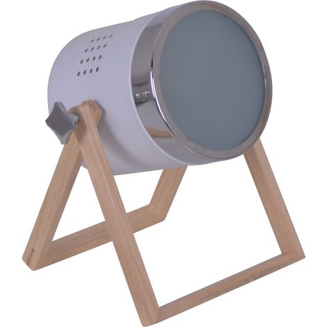 Naeve TIM Lampe de table blanche 1xE27 (1/5)