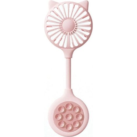 Ventilador pequeño de escritorio, ventilador USB portátil, ventilador pequeño de escritorio con ventosa, ventilador para el hogar y el exterior, regalo. (1/3)