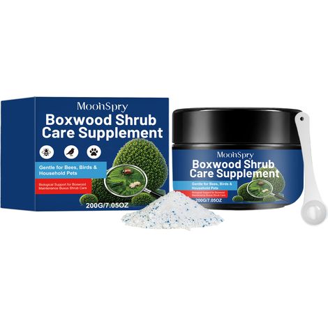 MOONSPRY Boxwood Care Supplement: Daily nutrient supply for the roots, general care for potted shrubs (1/5)