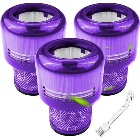 3 Filtre, Lavable, Coton, Pour Aspirateur Dyson V11 V15 SV14