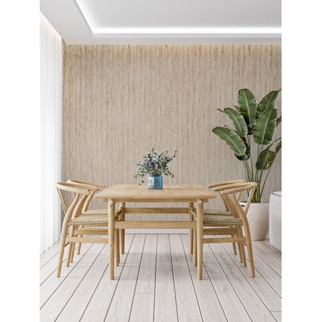 Papier Peint Bois - Bambous Clair - 150 x 250 cm (1/2)