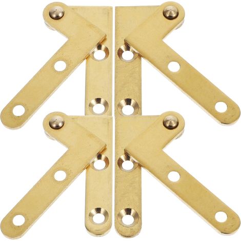 4 ensembles Lot de Charnières Pivotantes Cuivre (1/5)