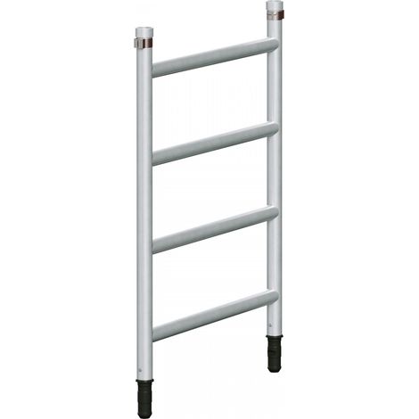 Zarges Aufsteckrahmen 1m hoch mit 4 Sprossen für PaxTower 0,72m breit