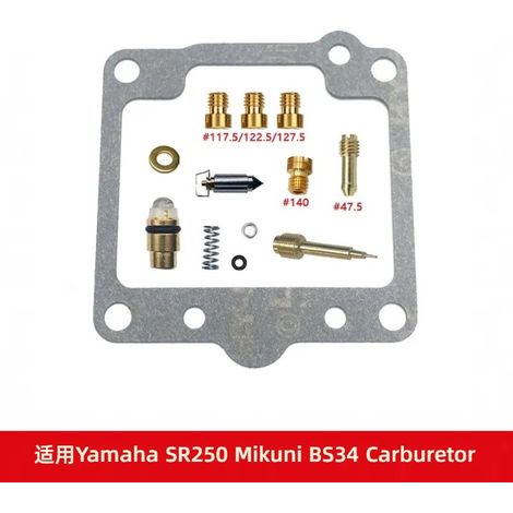 Vergaser-Reparatursatz für Yamaha SR250 Mikuni BS34 Vergaser-Reparatursatz