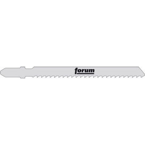 5 Stück Stichsägeblätter für Metall Gerader, feiner Schnitt T 127 D FORUM (1/2)