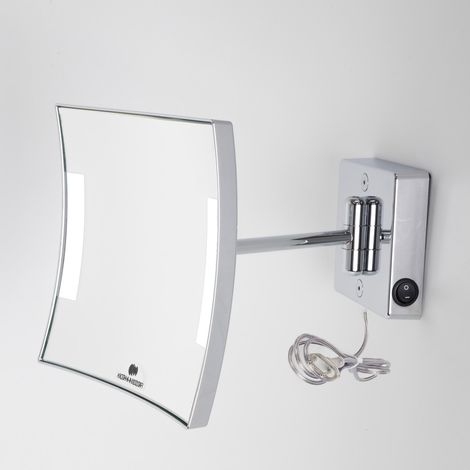 Miroir grossissant à LED Quadrolo bras simple IP20 alimentation externe - Koh-I-Noor C611KK3 (1/3)