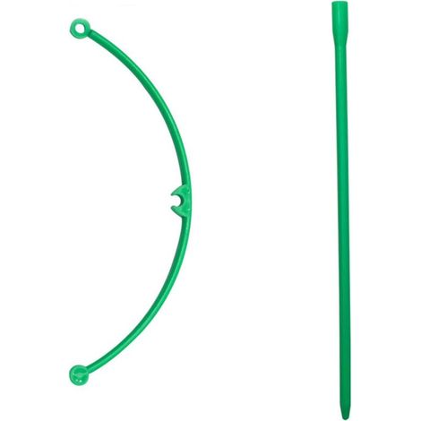 Support à fleurs modulable, tige de support pour plantes d'intérieur, étagère pour plantes grimpantes de balcon. (1/5)