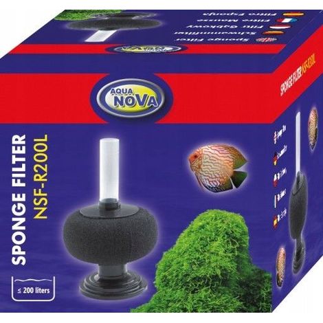 Filtro a spugna Aqua Nova certificato NSF-R200L