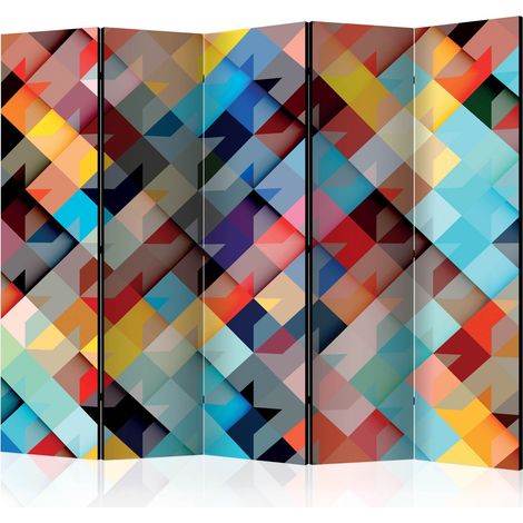Paravento - Colour Patchwork II [Room Dividers] - 225x172 (1/4)