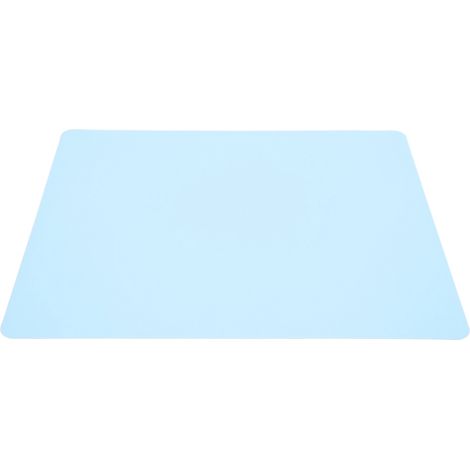 Tapis de Cuisine en Silicone pour Pâtisserie, Anti-Dérapant et Résistant à la Chaleur - Lavable, Couleur Bleu, Idéal pour la Cuisine (1/5)