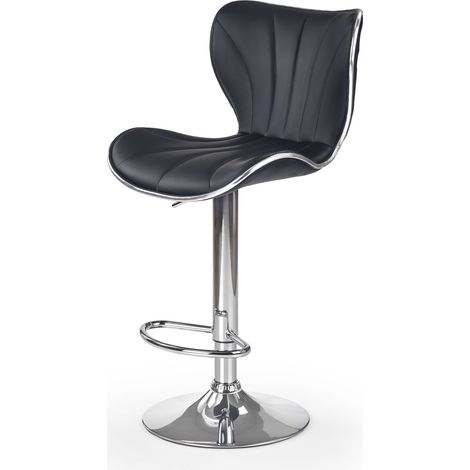 Chaise haute confort design noire Suelo (1/5)