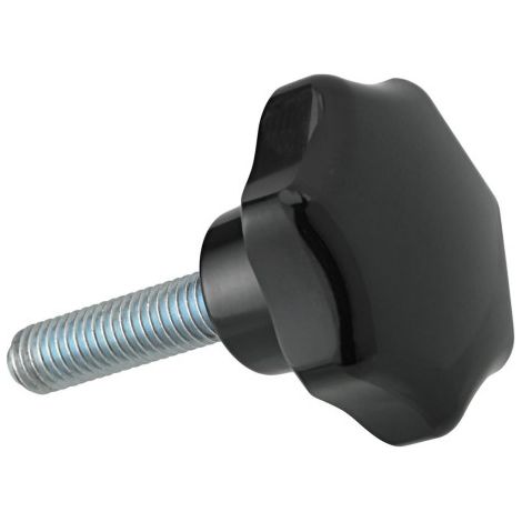 Poignée étoile DIN6336A Duroplast. Forme L. 50mm. M 10x20. Contenu : 3 pièces FORTIS (1/4)