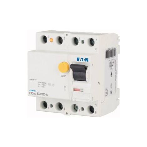 Disjoncteur différentiel 4P 63A 0,03A type A FRCmM-63/4/003-A 170334 (1/3)