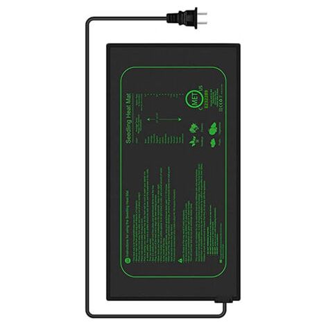 Ahlsen Tapis Chauffant pour Plantes Imperméable Serre de Germination Accélère la Germination des Graines, Coussin de Chauffrage pour Reptile et Amphibien, 21 Watts, 52.5 × 25 cm (1 Pièce - 21W) (1/5)