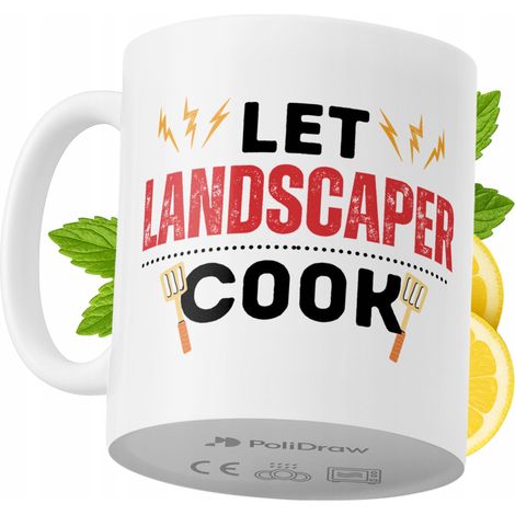 Lustige Tasse für Landschaftsgärtner – Kaffee- oder Teetasse mit witzigem Textdesign – ideal für Geburtstage, Namenstage, Feiertage und besondere Anlässe. Hochwertige Tasse für Zuhause, Büro und Arbei