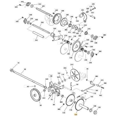 CAMBIO E MOZZO ASMY-W/BUS ORIGINALE STIGA - 1812-2881-01