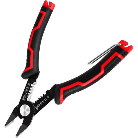 Spellafili 3 in 1, tagliafili e spelafili per cavi AWG 20-10, molle fisse, tagliafili di precisione per fili sottili, PCB (1/4)