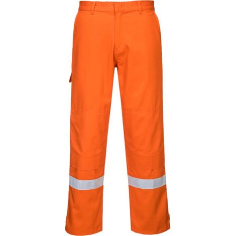 Pantalones de trabajo Bizflame para mujer PORTWEST FR445 M Naranja