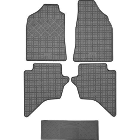 RIGUM 901580 Fußmatten + 900101 Abdeckung - Ford Ranger IV Pick-up von 2007-2011, FC Front - MONTIERT