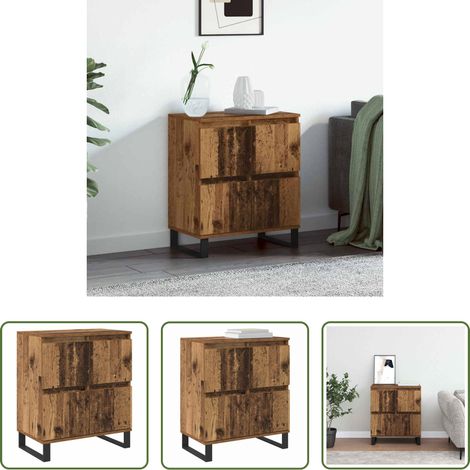 Stauraum - Sideboard Altholz 60 x 35 x 70 cm (1/5)