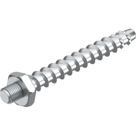 OBO Bettermann Ancoraggio a vite con filetto di raccordo 6x55mm acciaio zincato elettroliticamente, 3498264