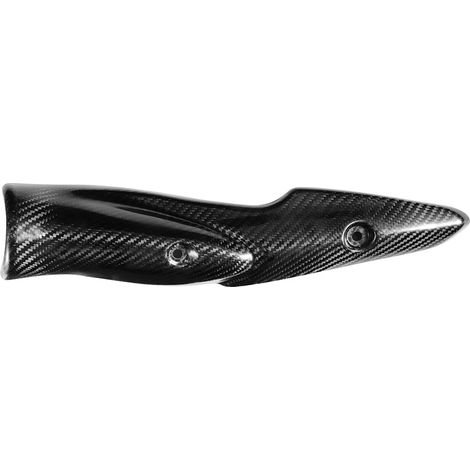 Auspuff-Expansionskammer mit Hitzeschutzblech aus Kohlefaser, Schalldämpferabdeckung, kompatibel mit Kawasaki Z900 2017-2019 (1/5)