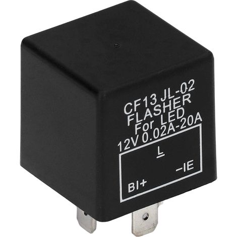 Relais de Clignotant LED 3 Broches 12V DC pour Feux de Signalisation (1/5)