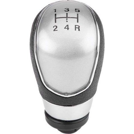 Pomello del cambio, pomello del cambio per auto, leva del cambio a 5 marce per Fiesta MK7 2008-2013, Focus MK2 FL 2008-2011 (1/5)