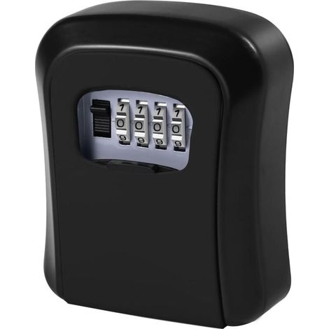 Armoire à clés murale - Boîte à clés à code 4 chiffres - Boîte à clés interne/externe pour rangement partagé - AquaForge (1/5)