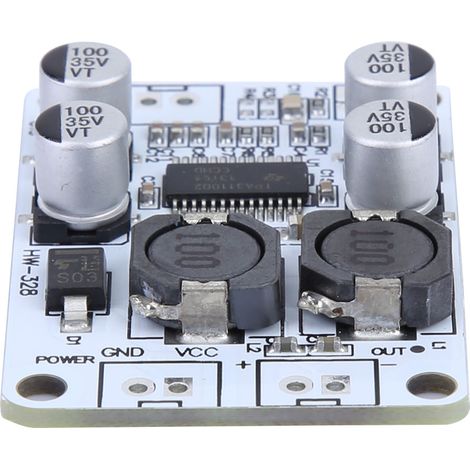 TPA3110 PBTL Hochleistungs-Monokanal-Digital-Leistungsverstärkerplatine, 30 W, 8–26 V DC (1/5)