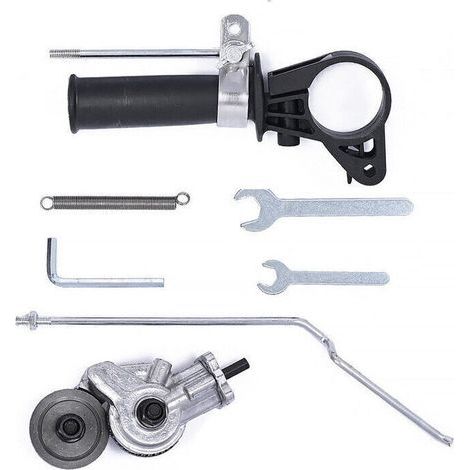 Accessoires pour perceuse électrique Coupe-tôle Coupe-métal pour tir manuel Ciseaux pour perceuse électrique pour tôle (perceuse non incluse) (1/4)