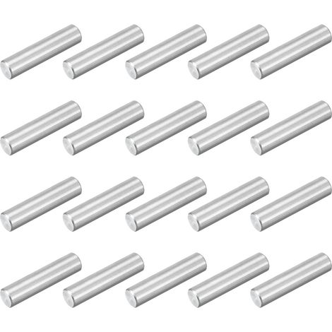 60pcs M4x16mm Goupille Cylindrique Étagère, Goujons Cylindriques Acier Inoxydable 304, Support Cheville d'Étagère Fixation pour Fabrication Industrie Mécanique Installation Meuble (1/5)