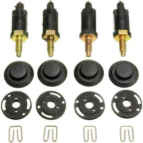 Kit di fissaggio per coperchio motore in 4 pezzi per motori 2.0 HDI, compatibile con Citroën Berlingo, C4, C5, Xantia, Xsara e Peugeot 206, 306, 307, 406, 607, 806, Expert, codice OEM 0137F6 13711 (cl