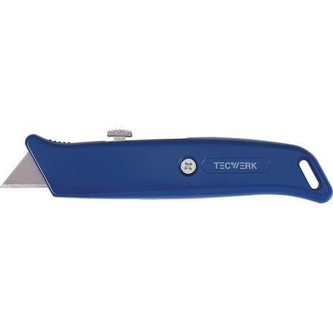 Cuchillo universal largo total 162mm retráctil TECWERK (1/2)