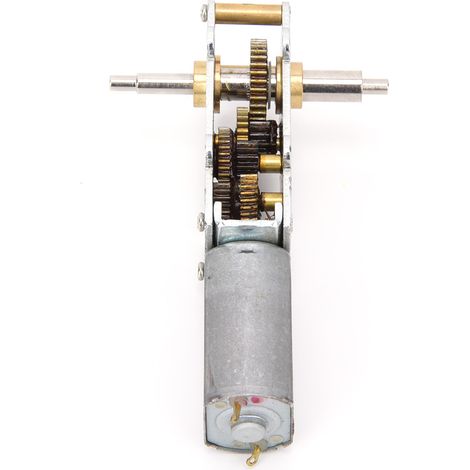 Moteur à engrenage à vis sans fin DC 324V 120tr/min pour jouets électriques, usage multiple, réducteur de vitesse. (1/5)