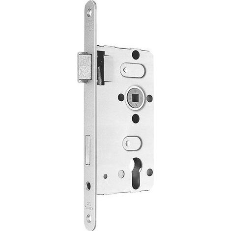 BKS  ZT-Cerradura  embutida  0415  PZW  18/  55/72/8mm  DIN  R  plata  rd  Kl  2  Fundición  a  presión  de  zinc  -  4150032