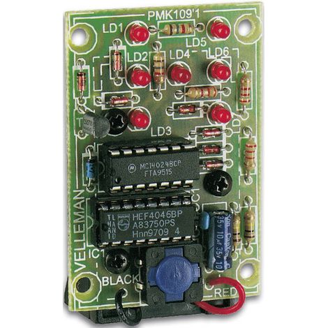 Whadda WSG113 Lampeggiante in kit da montare Modello (kit/modulo): KIT da costruire 9 V/DC