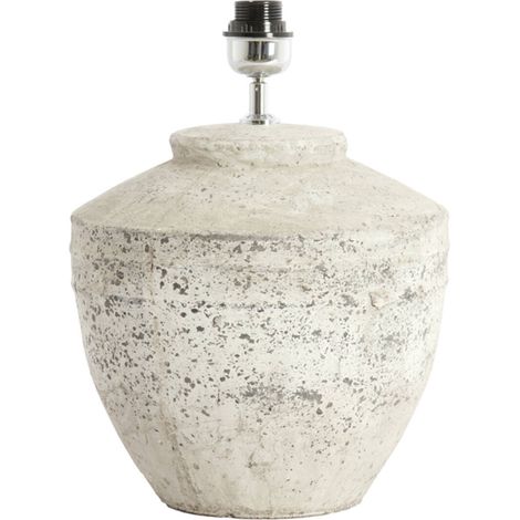 Light & Living - lámpara de mesa - Toba - gris - cerámica -