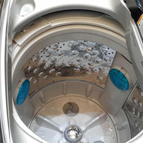 Ortviai Filtre pour machine à laver – 2 pièces, maille réutilisable en ABS écologique, anti-poils et anti-linteux (1/4)