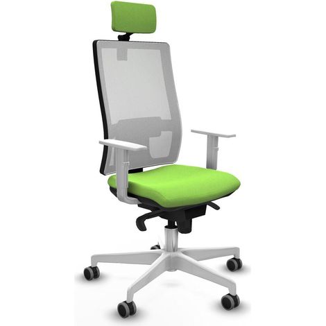 Piqueras et Crespo 4B026G2 Chaise de bureau pistache ergonomique (1/3)