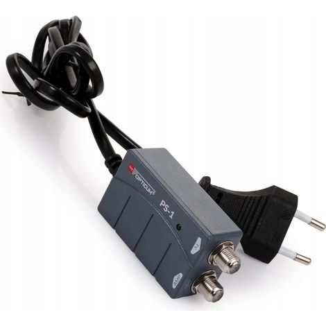 Fuente de alimentación para antena Opticum PS-1 DVB-T2 de 12 V y 300 mA con separador F. (1/4)