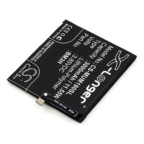 NX - Batterie téléphone, smartphone, GSM pour Xiaomi 3.85V 3000mAh - BM3H (1/4)