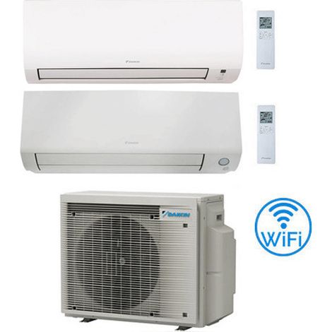 Climatiseur Daikin Comfora WIFI avec + Perfera All Seasons Wifi Dual Split Inverter 7000 + 9000 BTU avec UE 2MXM40A9 Classe A+++/A++ NEUF 2024 (1/5)